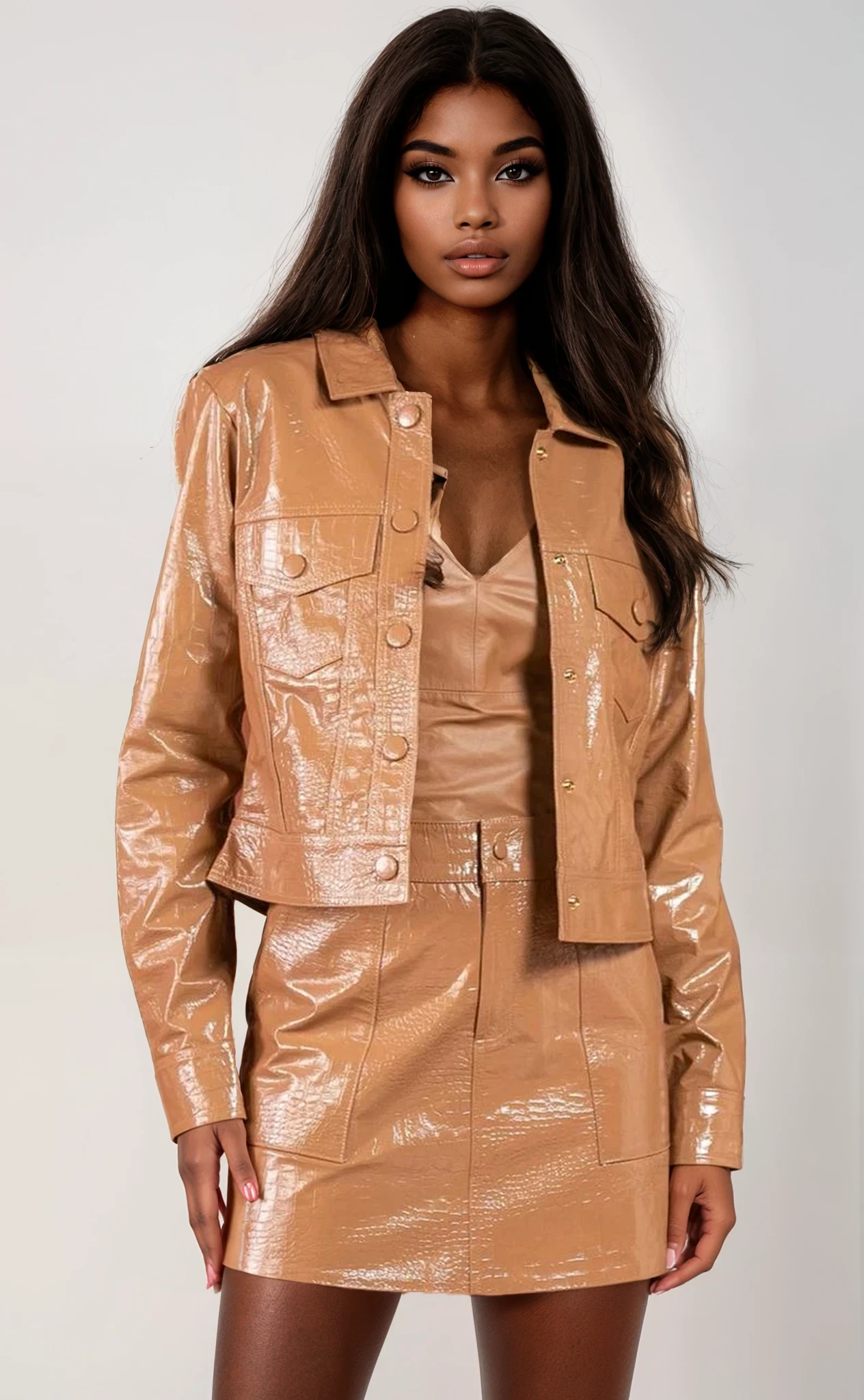 The Croco Jacket Couro Legítimo - Imagem 5