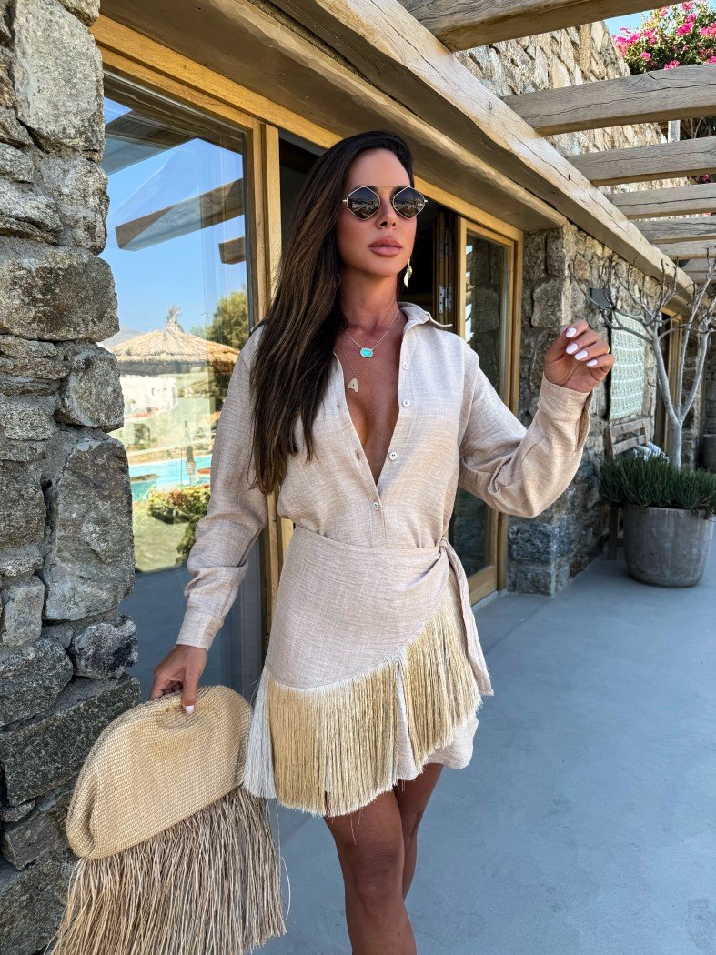 Conjunto Chemise e Saia Paros - Imagem 9