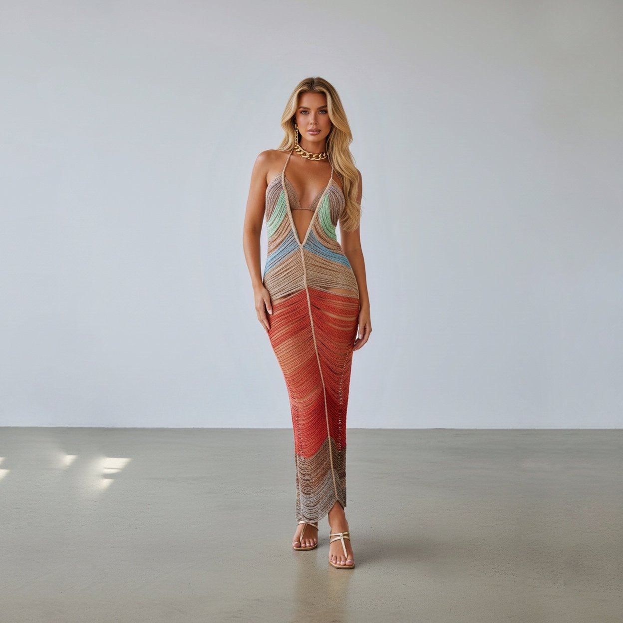 Vestido em Crochet Collors - Imagem 4