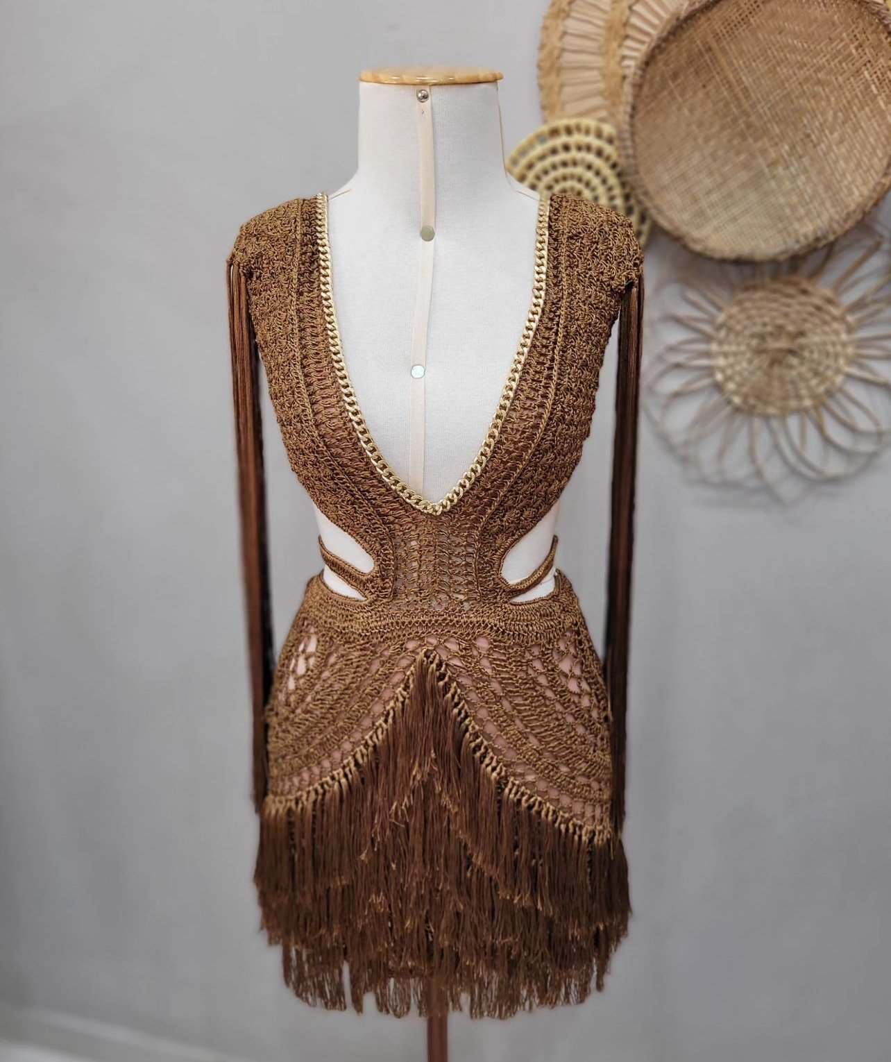 Vestido em Crochet Athenas - Imagem 3