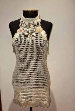 Alternative view of Vestido em Crochet Ocean