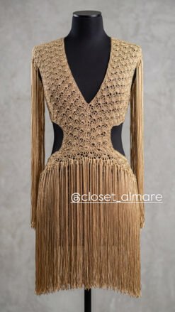 Alternative view of Vestido em Crochet Luxor