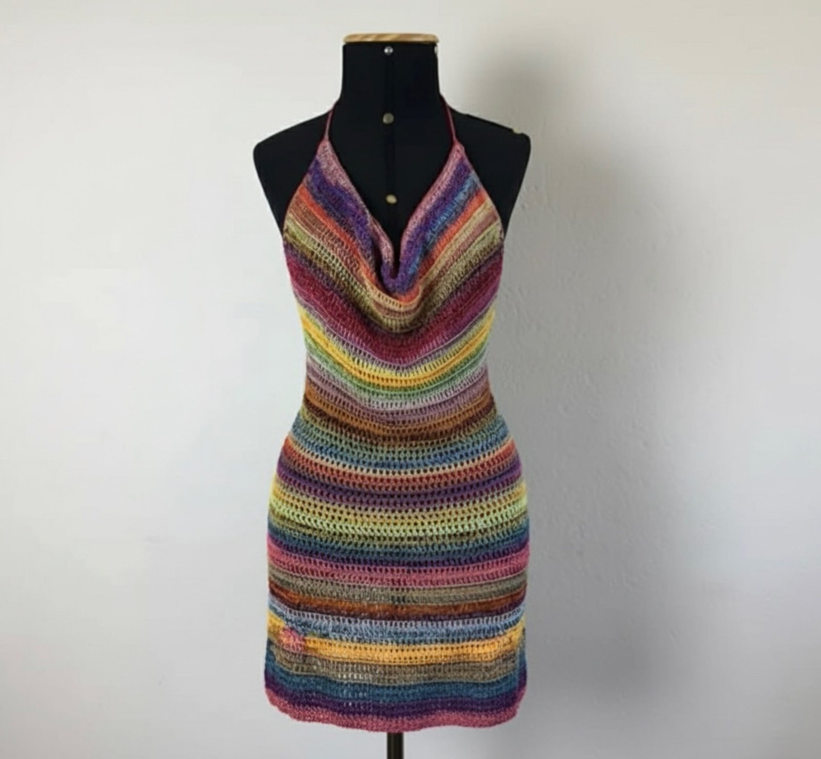 Vestido em Crochet Colors - Imagem 4