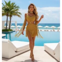 Alternative view of Vestido Macrame Fiesta