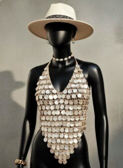 Alternative view of Blusa Ocean Longa