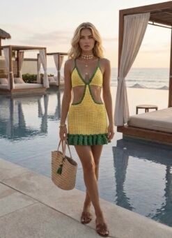 Vestido em Crochet Verano