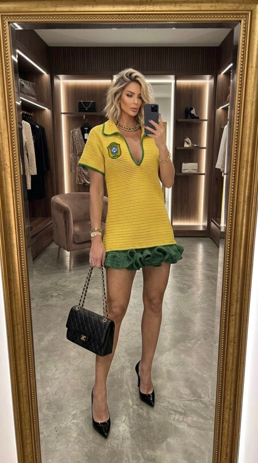 Vestido Brasileirinha