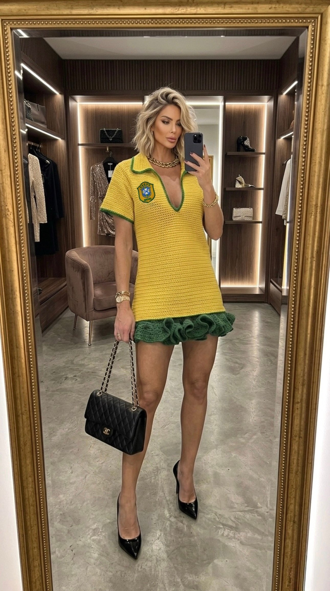 Vestido Brasileirinha