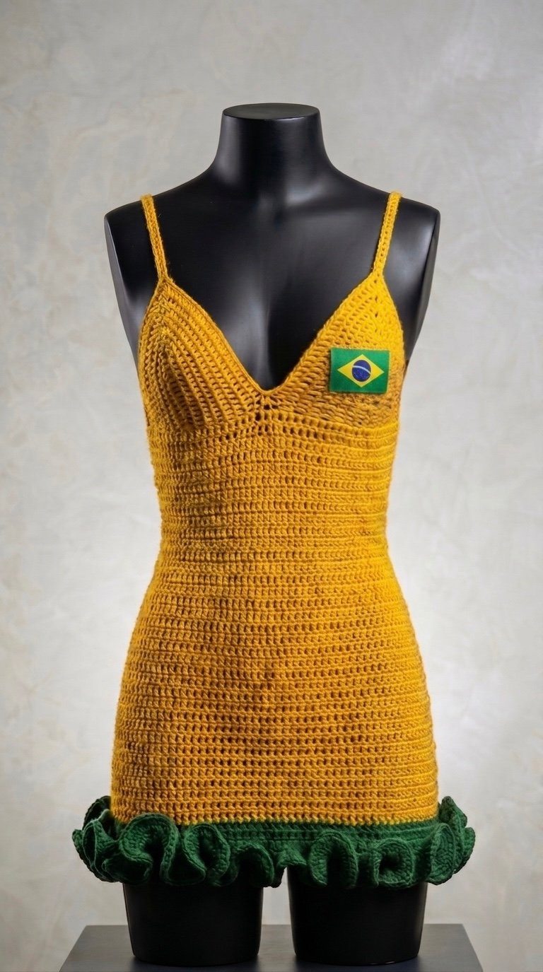 Vestido Canarinho - Imagem 2