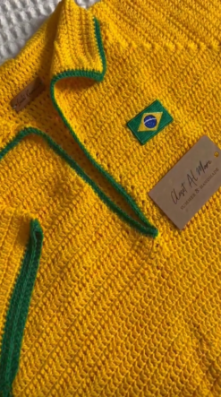 Alternative view of Cropped Hexa com Gola
