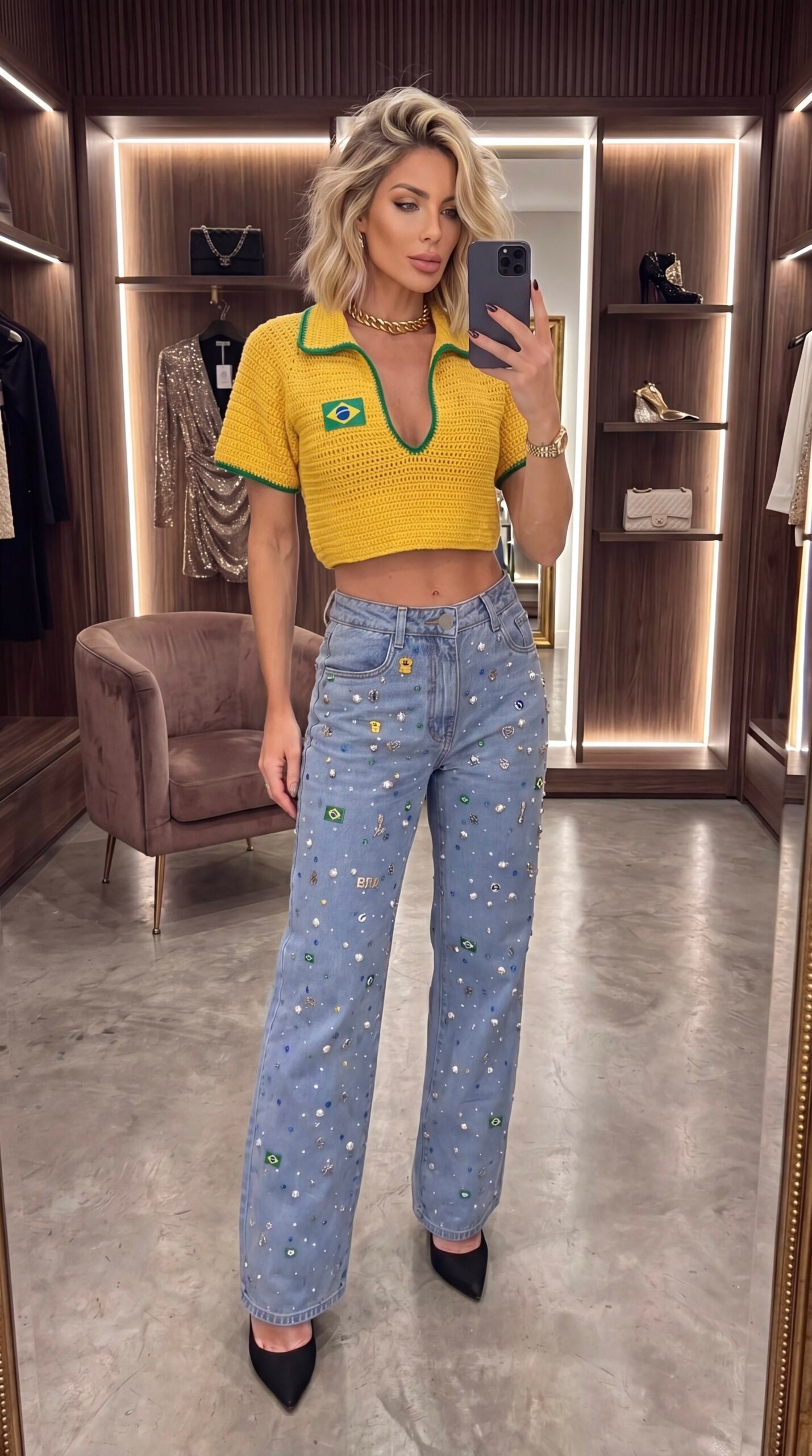 Calça Jeans Brasil (Cores) - Imagem 2