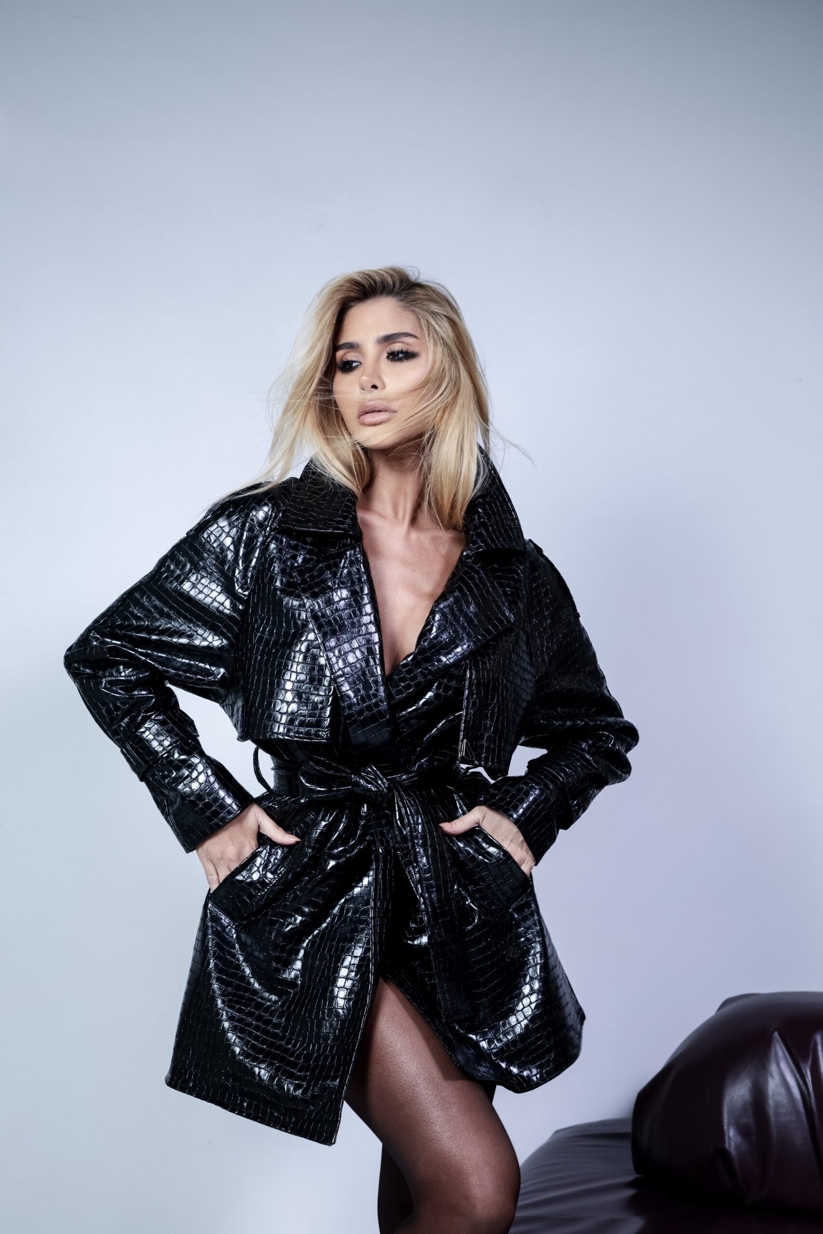 Trench COAT Croco - Imagem 6