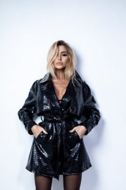 Alternative view of Trench COAT Croco