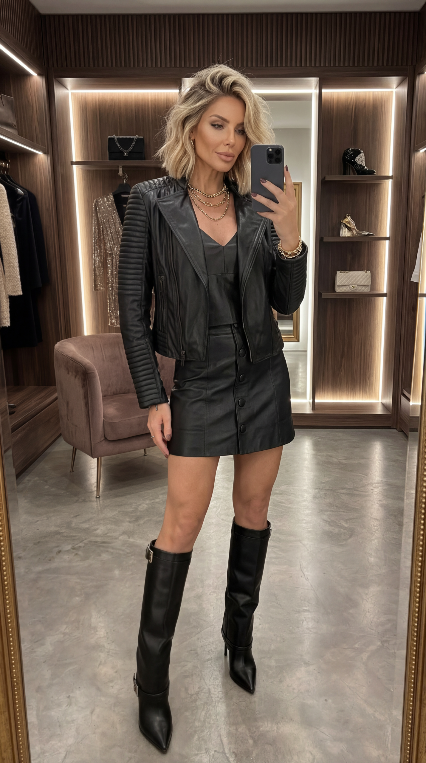 Jaqueta The Jacket Couro Legítimo