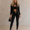 Blazer com Top Bottom