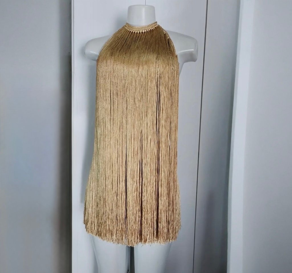 Vestido Golden Fringes - Imagem 10
